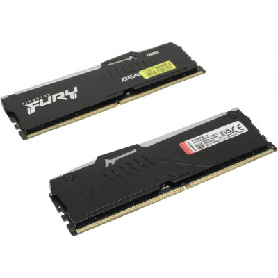 Kingston FURY DDR5 64GB KIT (32GBx2) 5600MHz Beast RGB CL40 (KF556C40BBAK2-64)