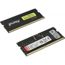 Kingston FURY SODIMM DDR5 16GB Kit (8GBx2) 4800MHz CL38 Impact Black (KF548S38IBK2-16) (retail)