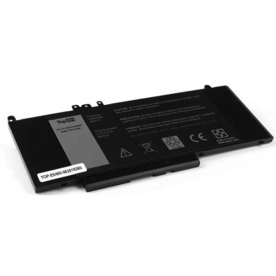 TopON TOP-E5450 Dell . 7.4V 5200mAh 38Wh. PN: 0R9XM9, 6MT4T, G5M10, 8V5GX, 08V5GX.