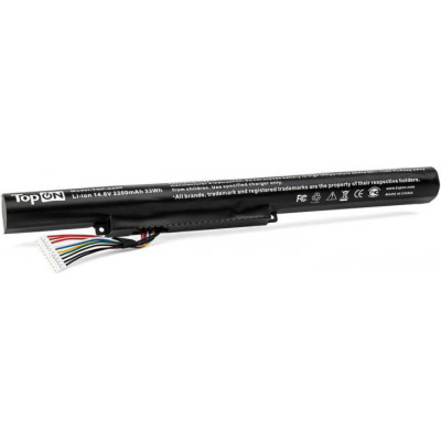 TopON TOP-Z500 Lenovo IdeaPad Z500 Series. 14.4V 2200mAh 32Wh. PN: 121500112, L12L4K01.