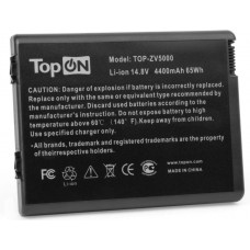 TopON TOP-ZV5000 HP Pavilion ZD8000, ZX6000, NX10, Presario R3000 14.8V 4400mAh 65Wh. PN: 346970-001, HSTNN-DB03.