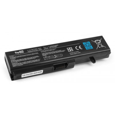 TopON TOP-PA3780U Toshiba Satellite 11.1V 4400mAh 49Wh. PN: PA3780U-1BRS, PABAS116, PABAS21.