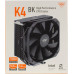 [NEW] PCCooler K4 BK S115X/1200/1700/AM4/AM5 (TDP 230W, 130mm PWM FAN, 4 тепл трубки 6мм, 400-1600RPM, 18-29dBa)