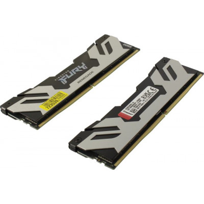 Kingston FURY Renegade Silver XMP CL32 (Kit of 2) (KF560C32RSK2-64) DDR 5 DIMM 64Gb PC48000, 6000Mhz,