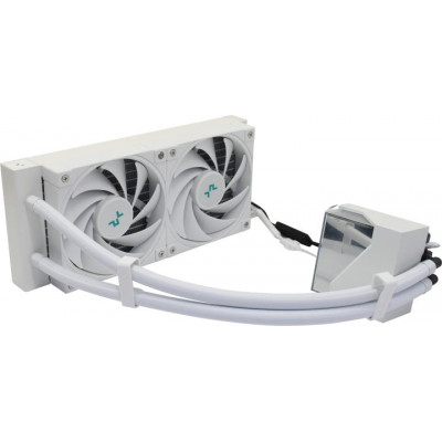 СВО DEEPCOOL LT520 WH (TDP 250W, ARGB Lighting, Anti-Leak edition, PWM, DUAL FAN, белый) RET