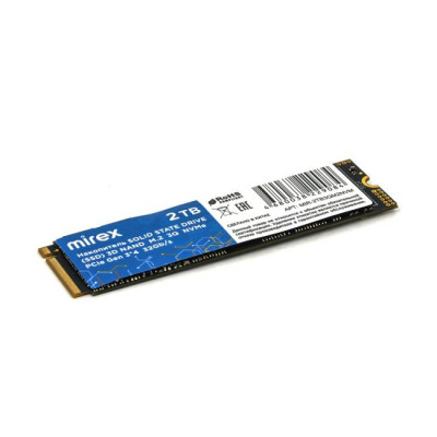 [NEW] MIR-2TB3QM2NVM Твердотельный диск 2TB Mirex, M.2 2280, PCI-E 3x4, [R/W - 3300/3100 MB/s] QLC