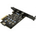 [NEW] KS-is KS-797 Контроллер 2+2 в 1 PCIe USB 3.2 Gen2 KS-is (KS-797)