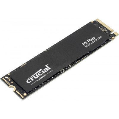 [NEW] SSD M.2 Crucial 500Gb P3 Plus CT500P3PSSD8 (PCI-E 4.0 x4, up to 4700/1900MBs, 3D NAND, NVMe, 110TBW, 22х80mm)