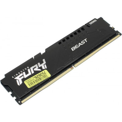 [NEW] Kingston FURY Beast Black CL40 (KF560C40BB-32-SP) DDR 5 DIMM 32Gb PC48000, 6000Mhz,