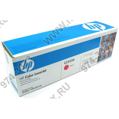Картридж HP CC533A (№304A) Magenta для HP Color LaserJet CP2025, CM2320mfp