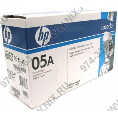 Картридж HP CE505A (№05A) Black для HP LaserJet P2035/2055