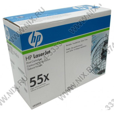 Картридж HP CE255X (№55X) для HP LJ P3015 (повышенной ёмкости)