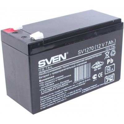 Аккумулятор SVEN SV7-12/SV1270 (12V,7Ah)
