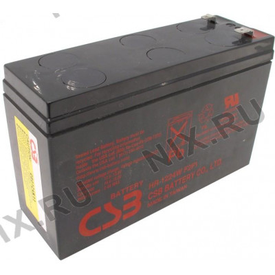 Аккумулятор CSB HR 1224W F2F1 (12V, 6Ah) для UPS