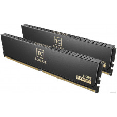 DDR5 TEAMGROUP T-Create Expert 64GB (2x32GB) 6000MHz CL34 (34-44-44-84) 1.3V / CTCED564G6000HC34BDC01 / Black