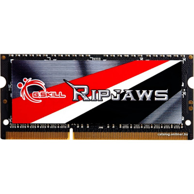 SO-DIMM DDR III 8Gb PC-12800 1600Mhz G.Skill Ripjaws (F3-1600C9S-8GRSL) 1.35V