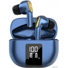 Наушники с микрофоном БЕСПРОВОДНЫЕ Venso Superia TW30 (сине-золотистые) (внутриканальные, портативные, Bluetooth, 10-250