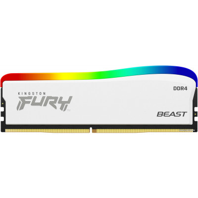 DDR4 16Gb PC-25600 3200MHz Kingston FURY Beast RGB SE (KF432C16BWA/16) CL16