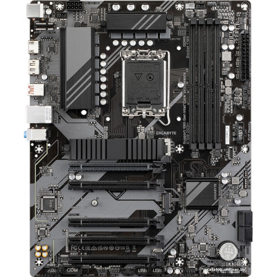 MB Gigabyte B760 DS3H Soc-1700 (B760) 5xPCI-Ex16 2xM.2 1GbE LAN RAID 0/1/5/10 4xDDR5 7600MHz+ HDMI+DP ATX RTL