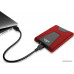 ADATA AHD650-1TU31-CRD HD650 Red USB3.1 Portable 2.5