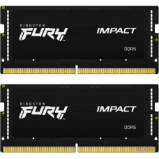 (KF548S38IBK2-32) Kingston FURY Impact SODIMM DDR5 32GB KIT (16GBx2) 4800MHz CL38