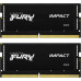 (KF548S38IBK2-32) Kingston FURY Impact SODIMM DDR5 32GB KIT (16GBx2) 4800MHz CL38