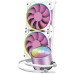 СВО ID-COOLING PINKFLOW 240 DIAMOND (TDP 250W, ARGB FAN and PUMP, PWM, DUAL FAN 120mm, розовый) RET