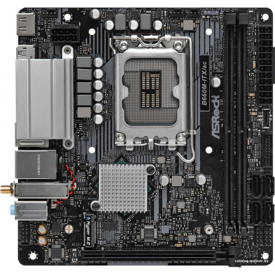 ASROCK B660M-ITX/AC, LGA1700, B660, 2*DDR4, DP+HDMI, 4xSATA3 6.0 (RAID), M.2 Socket, 2xUSB 3.2, 2xUSB 2.0, mITX