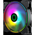 [NEW] GameMax FN-12Rainbow-D Gamemax FN-12Rainbow-D, 12CM ARGB Rainbow Fan, Dual rings+centre ARGB LEDs, 3pin+4Pin conne