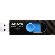 A-DATA 32GB AUV320-32G-RBKBL UV320, USB 3.2, черный/голубой