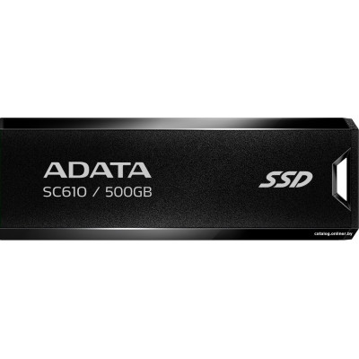 SSD 500 Gb USB3.2 ADATA SC610 SC610-500G-CBK/RD