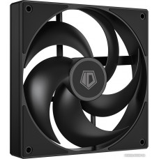 ID-COOLING AS-140-K 140x140x25мм (PWM, резиновые углы, черный, 300-1800об/мин, супертихий) BOX