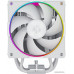 [NEW] ID-COOLING FROZN A610 ARGB WHITE (TDP 250W, PWM, черный, 6 тепл.трубок + медная база, ARGB FAN 120mm, белый) RET