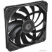 [NEW] ID-COOLING TF-12015-K 120x120x15мм (PWM, Low Noise, супер-тонкий, резиновые углы, черный, 500-2200об/мин) BOX