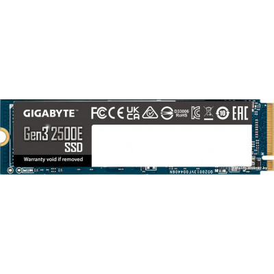 [NEW] G325E2TB Gigabyte 2TB M.2 2280 Gen3 2500E G325E2TB Gigabyte Gen3 2500E PCIe 3.0x4, NVMe 1.3, MTBF 1.5