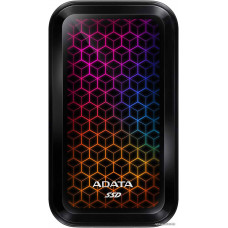 Внешний накопитель SSD USB3.2 ADATA 1Tb SE770G (ASE770G-1TU32G2-CBK) металл, черный