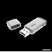 USB3.0 512Gb Netac U185 (NT03U185N-512G-30WH) USB 3.0 Type-A, пластик, с колпачком, белый/синий