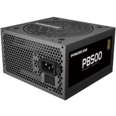 Блок питания Powercase PB500 (80 Plus Bronze, ATX 2.31, 500W, APFC, DC-DC, 120mm Fan) / PS-500B-DC