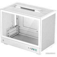 [NEW] Корпус Deepcool CH160 WH без БП, боковое окно (закаленное стекло), белый, MINI-ITX