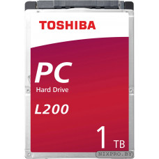 HDD 1 Tb SATA 6Gb/s TOSHIBA L200 HDWL110UZSVA 2.5" 5400rpm 128Mb