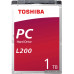 HDD 1 Tb SATA 6Gb/s TOSHIBA L200 HDWL110UZSVA 2.5" 5400rpm 128Mb