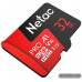 Netac NT02P500PRO-032G-S microSDHC Memory Card 32Gb UHS-I U1 V10