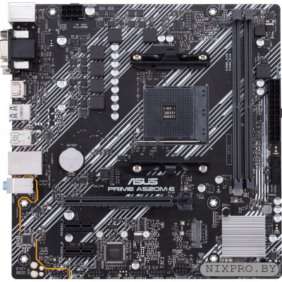 ASUS PRIME A520M-E (RTL) AM4 AMD A520 PCI-E Dsub+DVI+HDMI GbLAN SATA MicroATX 2DDR4