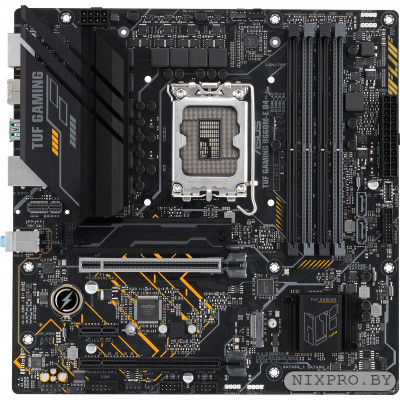 ASUS TUF GAMING B660M-E D4 (RTL) LGA1700 B660 2xPCI-E HDMI+DP2.5GbLAN SATA MicroATX 4DDR4