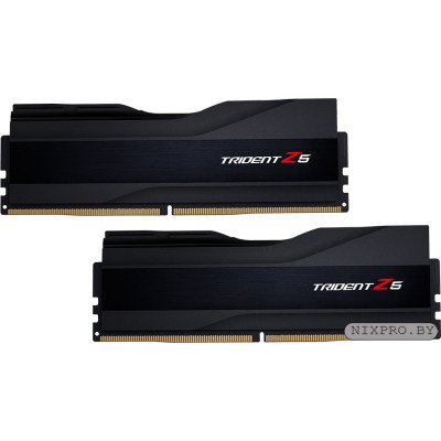 DDR5 G.SKILL TRIDENT Z5 64GB (2x32GB) 6000MHz CL30 (30-40-40-96) 1.4V / F5-6000J3040G32GX2-TZ5K / Black