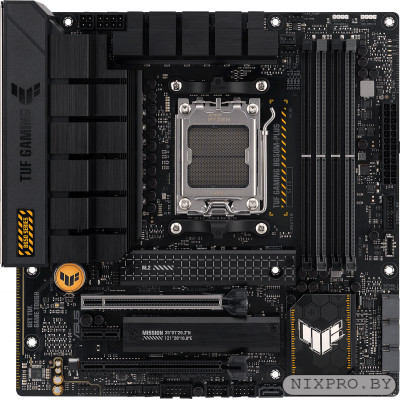 Asus TUF GAMING B650M-PLUS SocketAM5 AMD B650 4xDDR5 mATX AC`97 8ch(7.1) 2.5Gg RAID+HDMI+DP