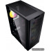 Корпус ATX Без БП Powercase Alisio X4B, Tempered Glass, 4x 120mm 5-color fan, чёрный, ATX (CAXB-L4)
