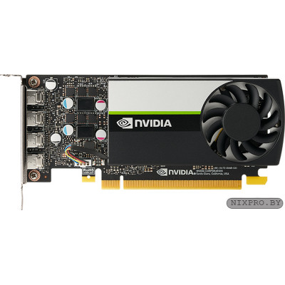 Видеокарта NVIDIA Quadro PNY T1000 (VCNT1000-8GB-PB) Low Profile 8Gb GDDR6 4xmDP RTL