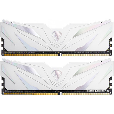 DDR4 32Gb KiTof2 PC-25600 3200MHz Netac Shadow II White (NTSWD4P32DP-32W) CL16 1.35V RTL