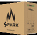 Корпус MicroATX Без БП GameMax Spark Full White (Dual Side TG,1xType-C,1x USB 3.2,up to 6x 120-140mm fans)
